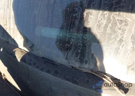 2016 Chevrolet Equinox Lt из США, поврежденный, VIN 2GNALCEK4G6255900